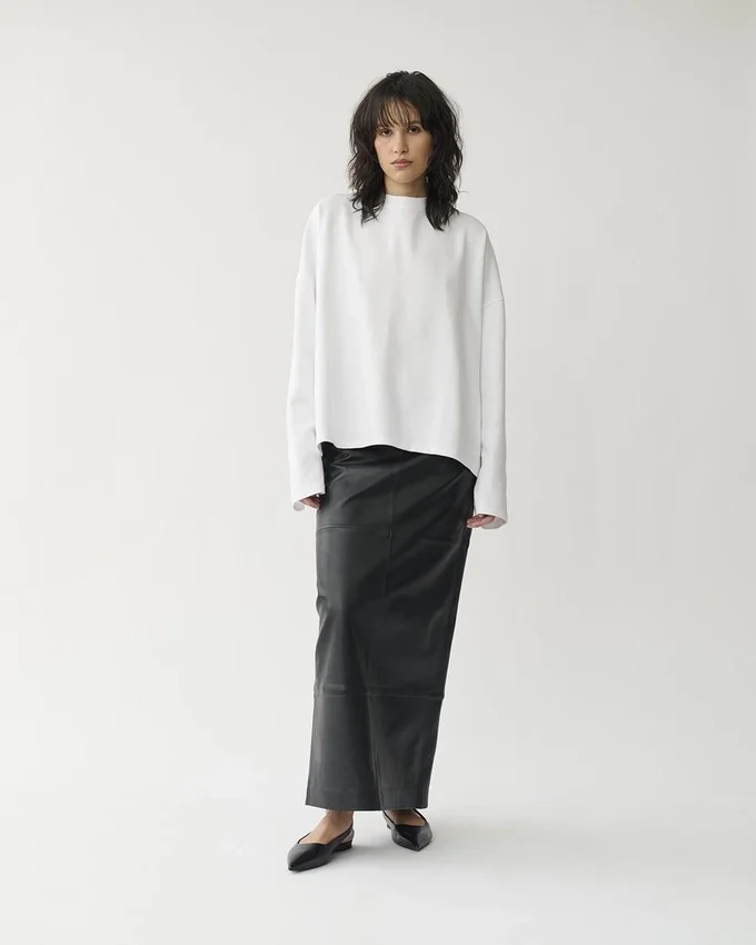 Boxy Langarm-T-Shirt W