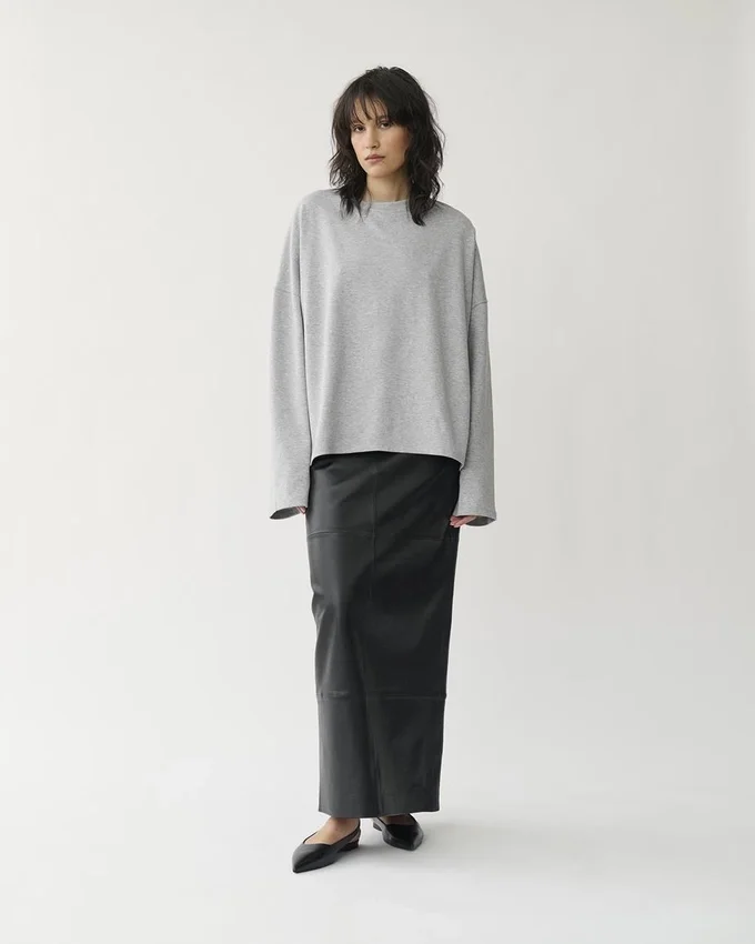 Boxy Langarm-T-Shirt W