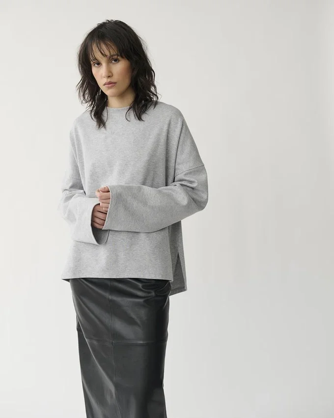 Boxy Langarm-T-Shirt W