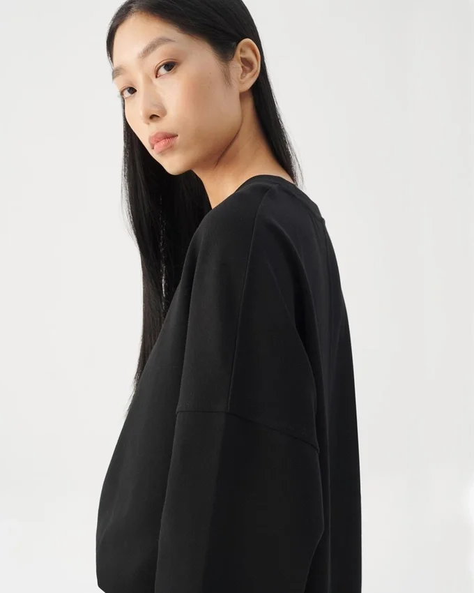 Boxy Langarm-T-Shirt W